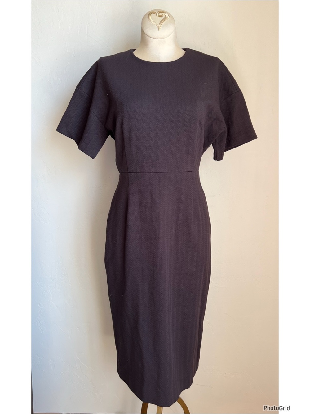 M.M Lafleur Black Gayle Black Sheath Dress